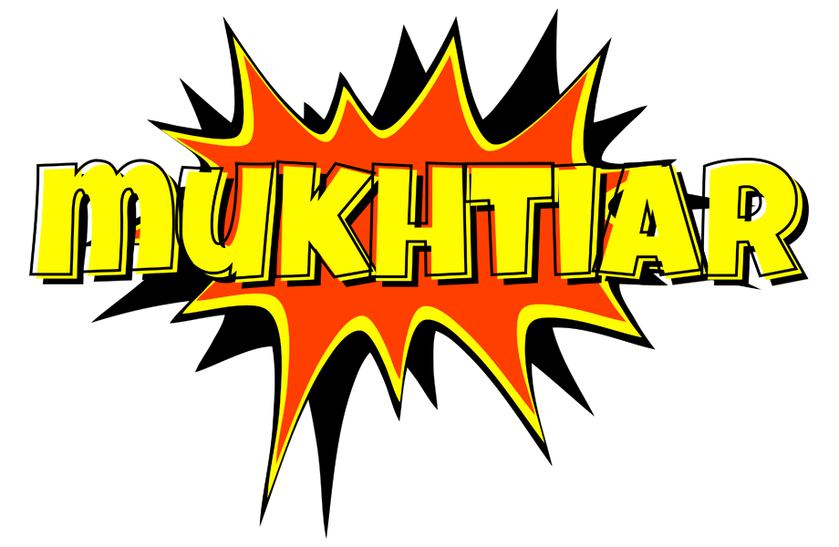 Mukhtiar bazinga logo