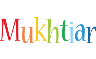 Mukhtiar birthday logo