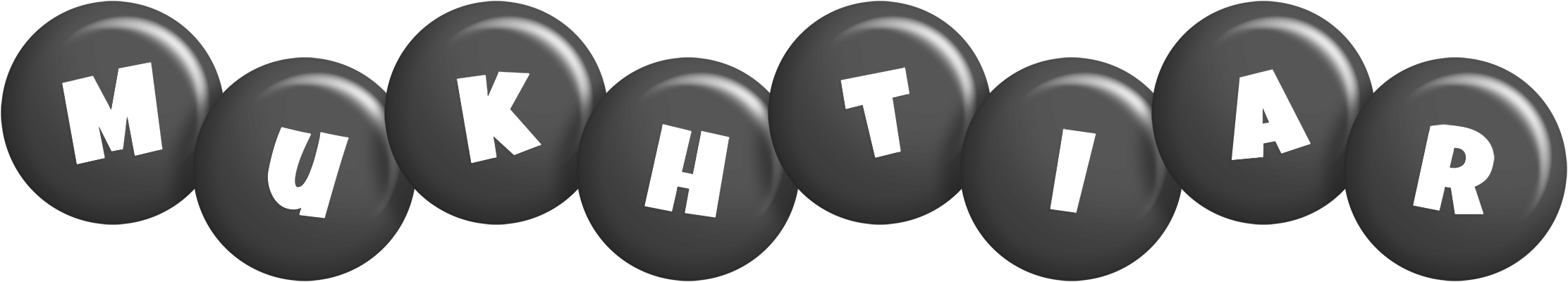 Mukhtiar candy-black logo