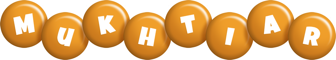 Mukhtiar candy-orange logo