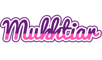 Mukhtiar cheerful logo