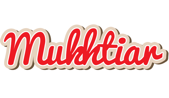 Mukhtiar chocolate logo