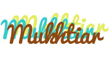 Mukhtiar cupcake logo
