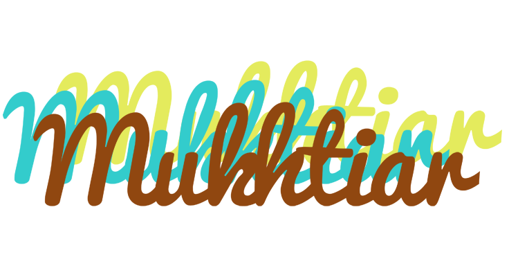 Mukhtiar cupcake logo
