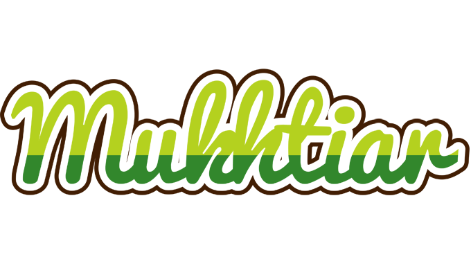 Mukhtiar golfing logo