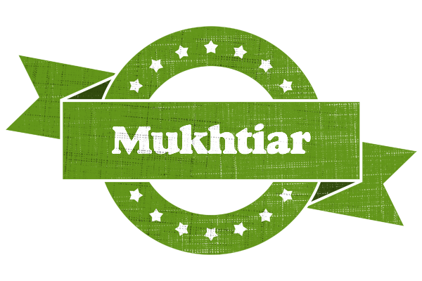 Mukhtiar natural logo