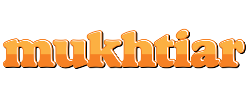 Mukhtiar orange logo