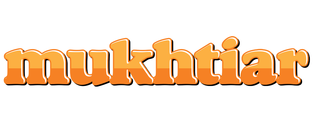 Mukhtiar orange logo