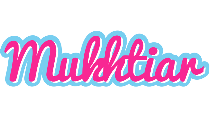 Mukhtiar popstar logo