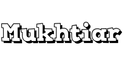 Mukhtiar snowing logo