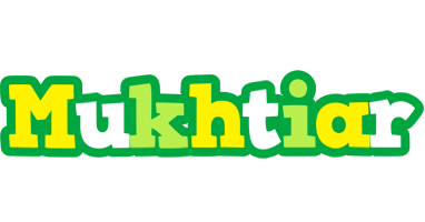 Mukhtiar soccer logo