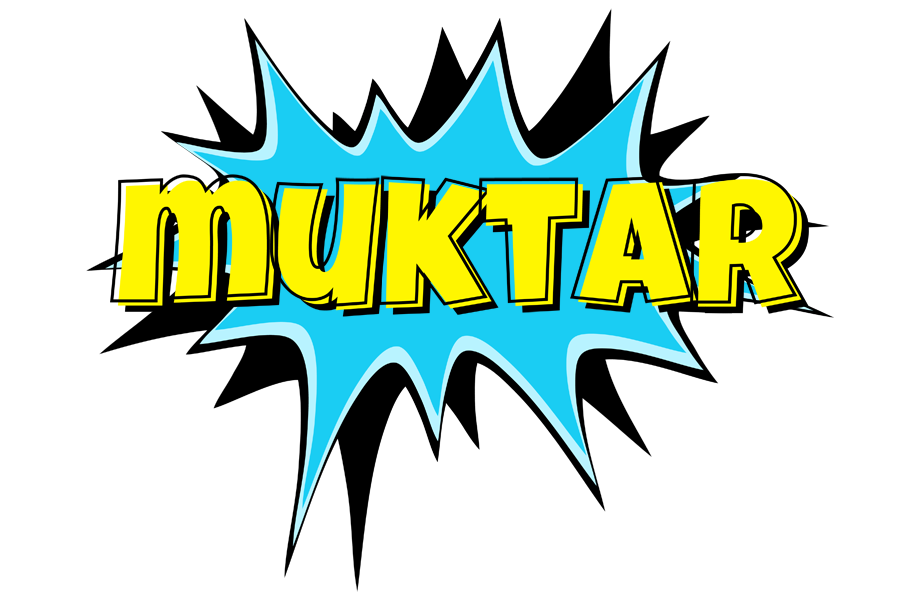 Muktar amazing logo