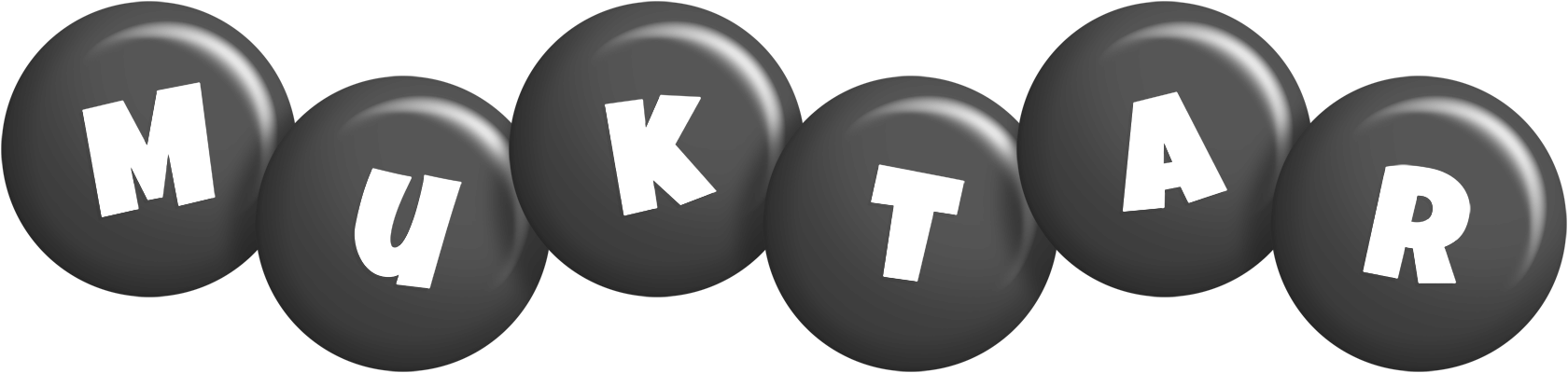 Muktar candy-black logo