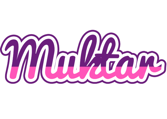 Muktar cheerful logo