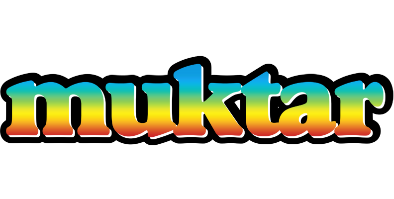 Muktar color logo