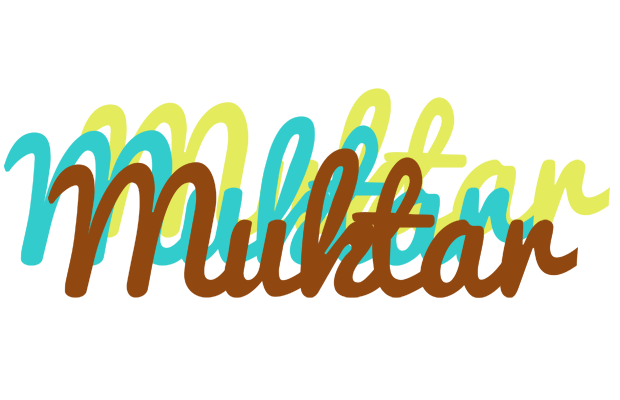 Muktar cupcake logo