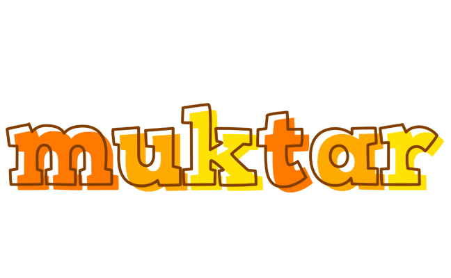 Muktar desert logo