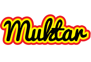 Muktar flaming logo