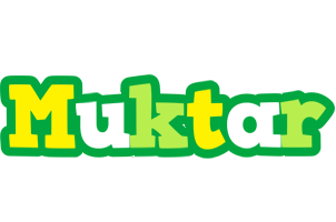 Muktar soccer logo