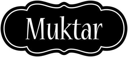 Muktar welcome logo