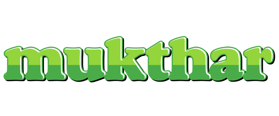 Mukthar apple logo