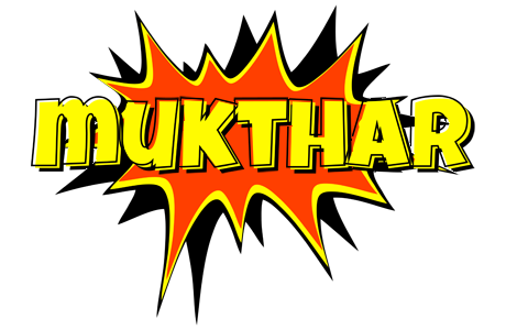 Mukthar bazinga logo