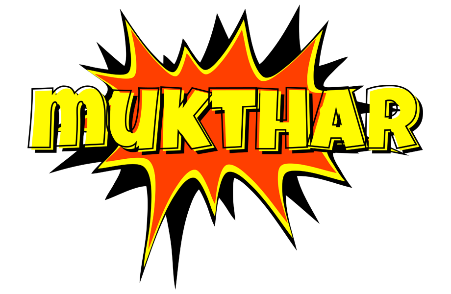 Mukthar bazinga logo
