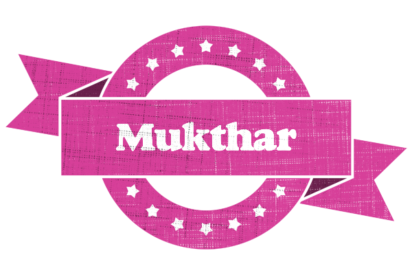 Mukthar beauty logo