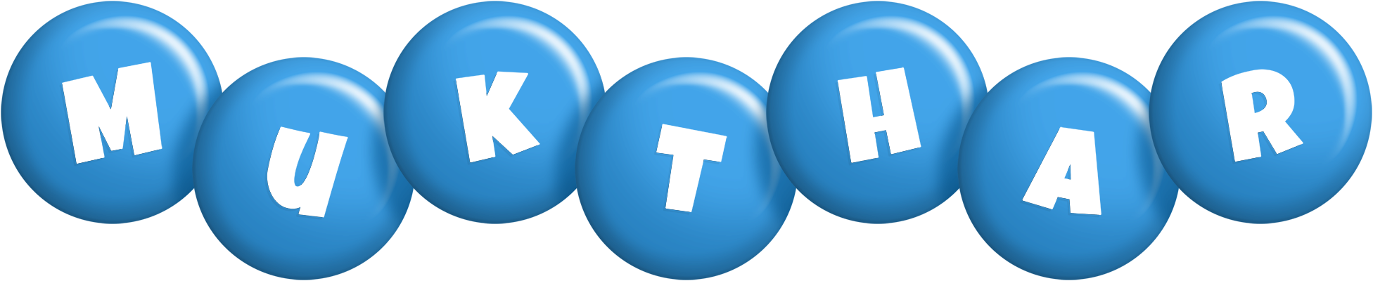 Mukthar candy-blue logo