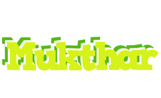 Mukthar citrus logo