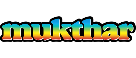 Mukthar color logo