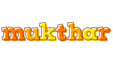 Mukthar desert logo