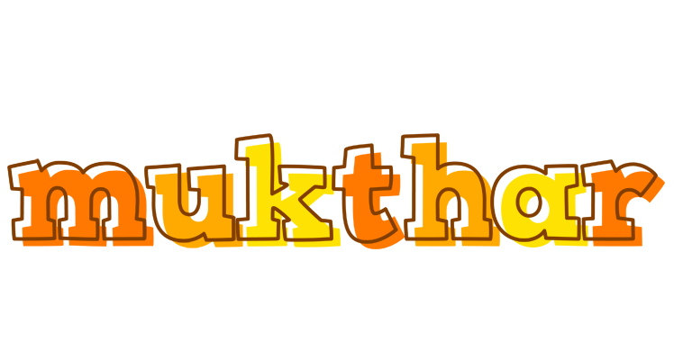 Mukthar desert logo