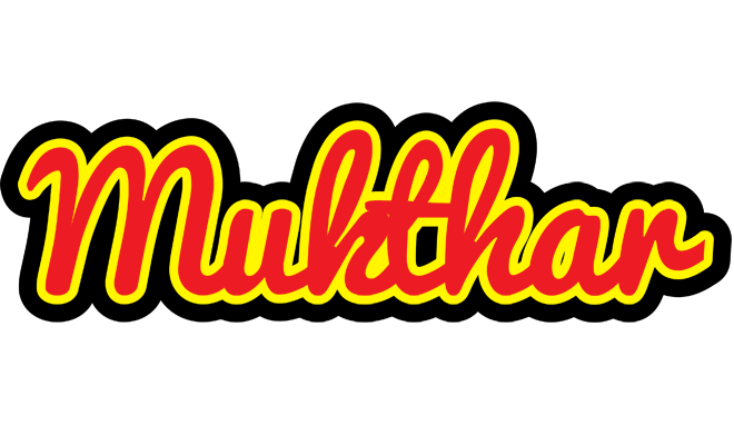 Mukthar fireman logo