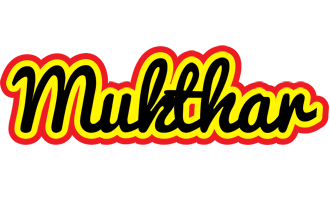 Mukthar flaming logo