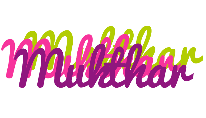 Mukthar flowers logo