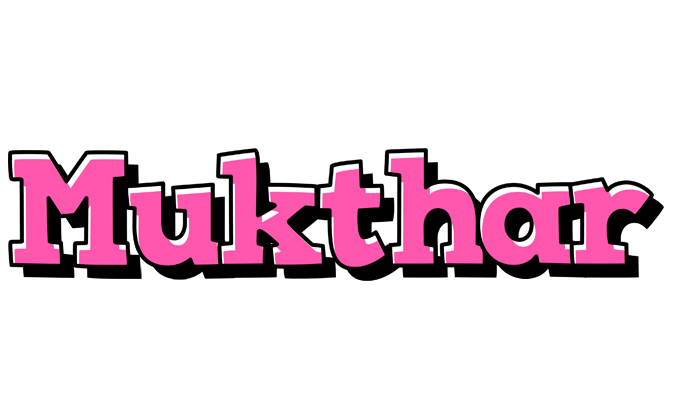 Mukthar girlish logo