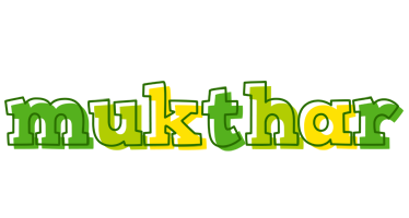 Mukthar juice logo