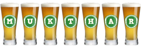 Mukthar lager logo