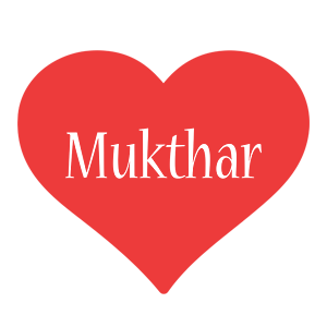 Mukthar love logo