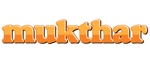 Mukthar orange logo