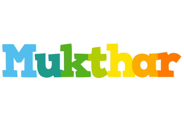 Mukthar rainbows logo