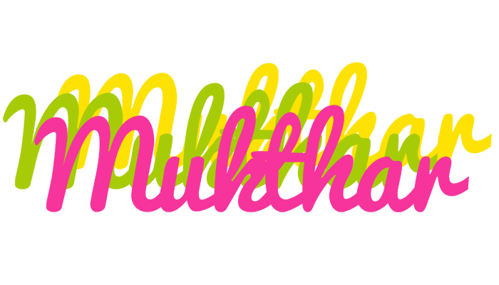 Mukthar sweets logo