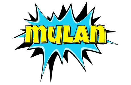 Mulan amazing logo