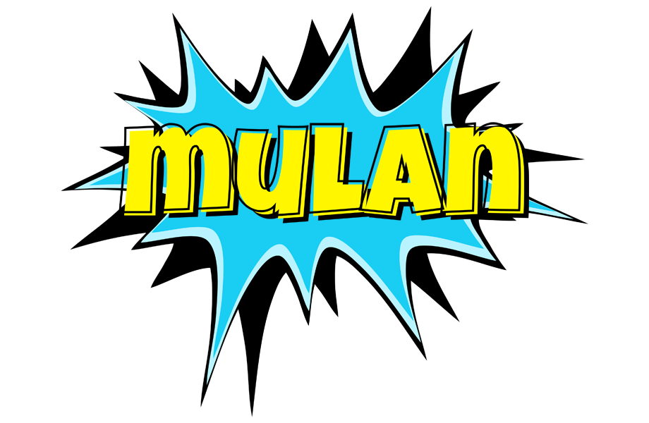 Mulan amazing logo