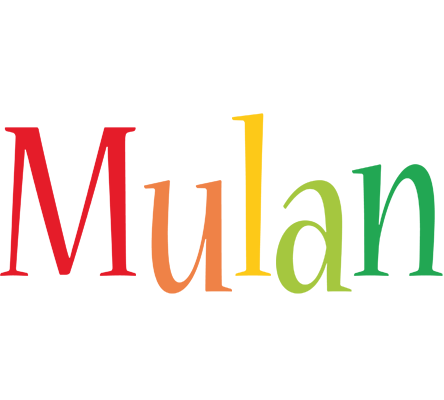 Mulan birthday logo
