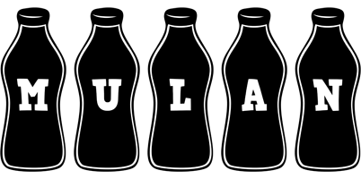 Mulan bottle logo