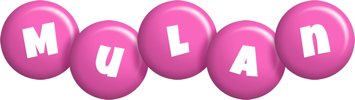 Mulan candy-pink logo