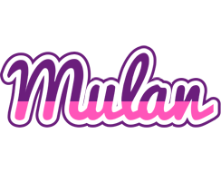 Mulan cheerful logo