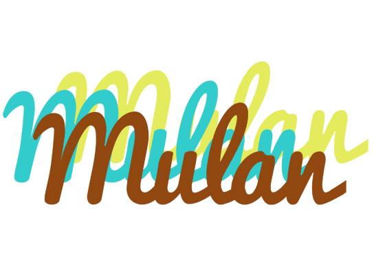 Mulan cupcake logo